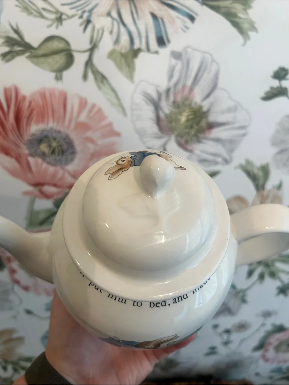 Wedgwood Peter Rabbit Teapot, Beatrix Potter Decor